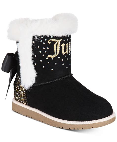 You&39;ll find the trendiest shoes for kids at Macy&39;s, including kids&39; dress shoes, athletic shoes and sneakers, boots, sandals and more from top brands Free shipping available at Macys. . Juicy couture boots